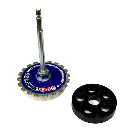 Jones Stephens Ezy Grind Plastic Pipe Cutter for 4in. - 6in. Pipe J40650